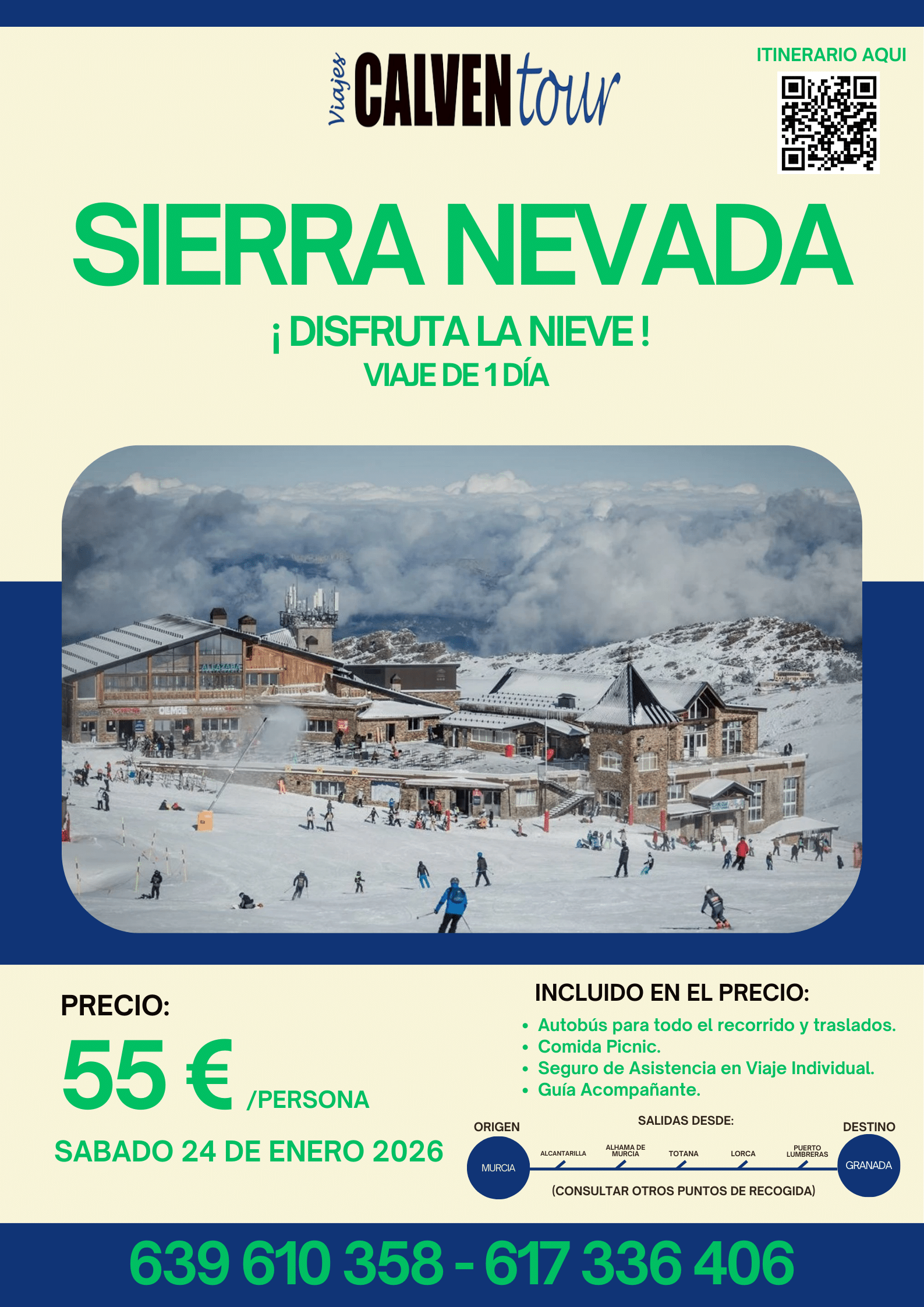 VIAJE A SIERRA NEVADA. DOMINGO 08 DE FEBRERO DE 2026.
