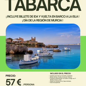 VIAJE A LA ISLA DE TABARCA. MARTES 09 DE JUNIO 2026.